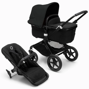 Bugaboo - Fox3 Complete Stroller in Black/Midnight Black-Midnight Black