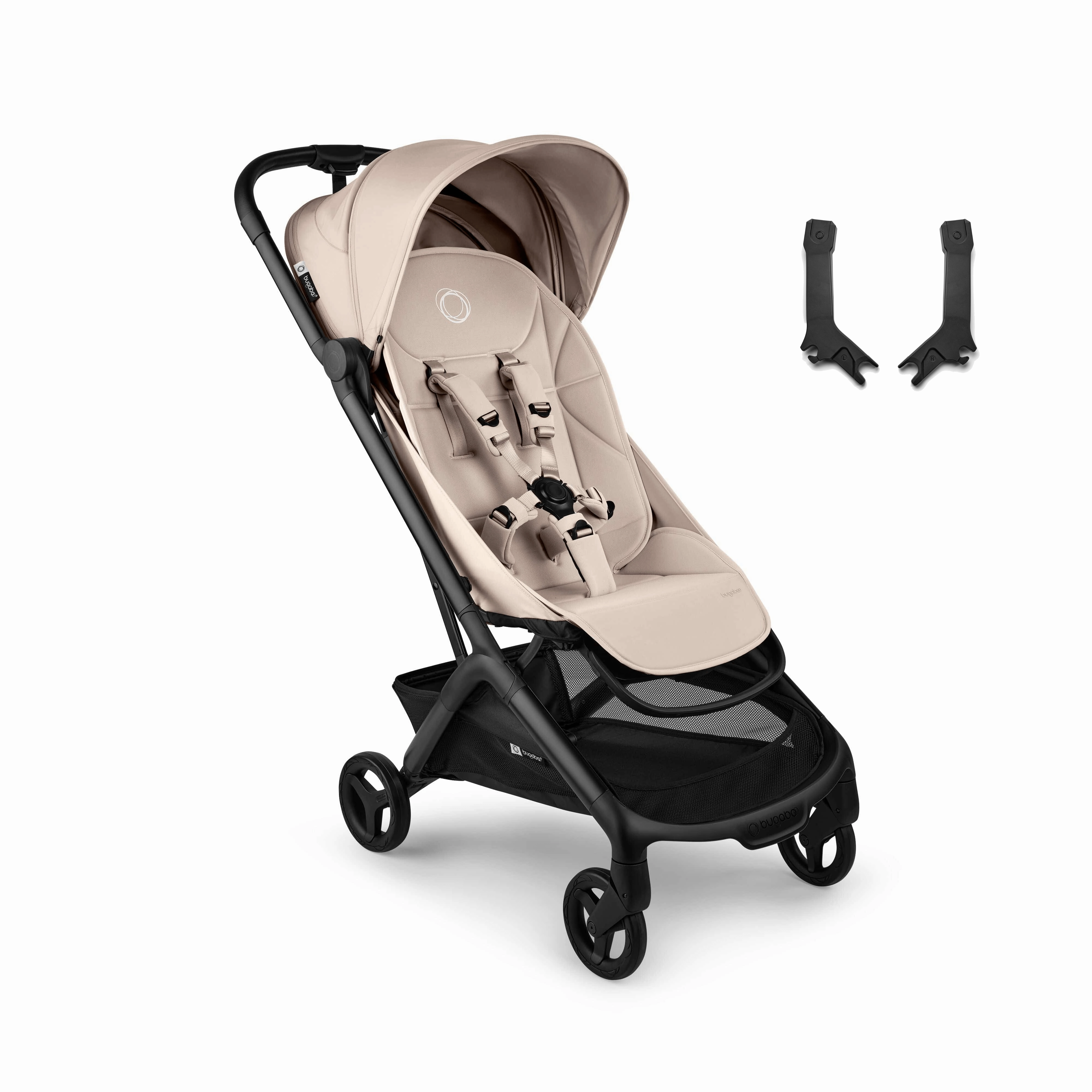 Bugaboo Butterfly 2 Stroller with Car Seat Adapter - Desert Taupe