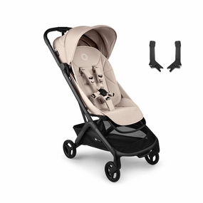 Bugaboo Butterfly 2 Stroller with Car Seat Adapter - Desert Taupe