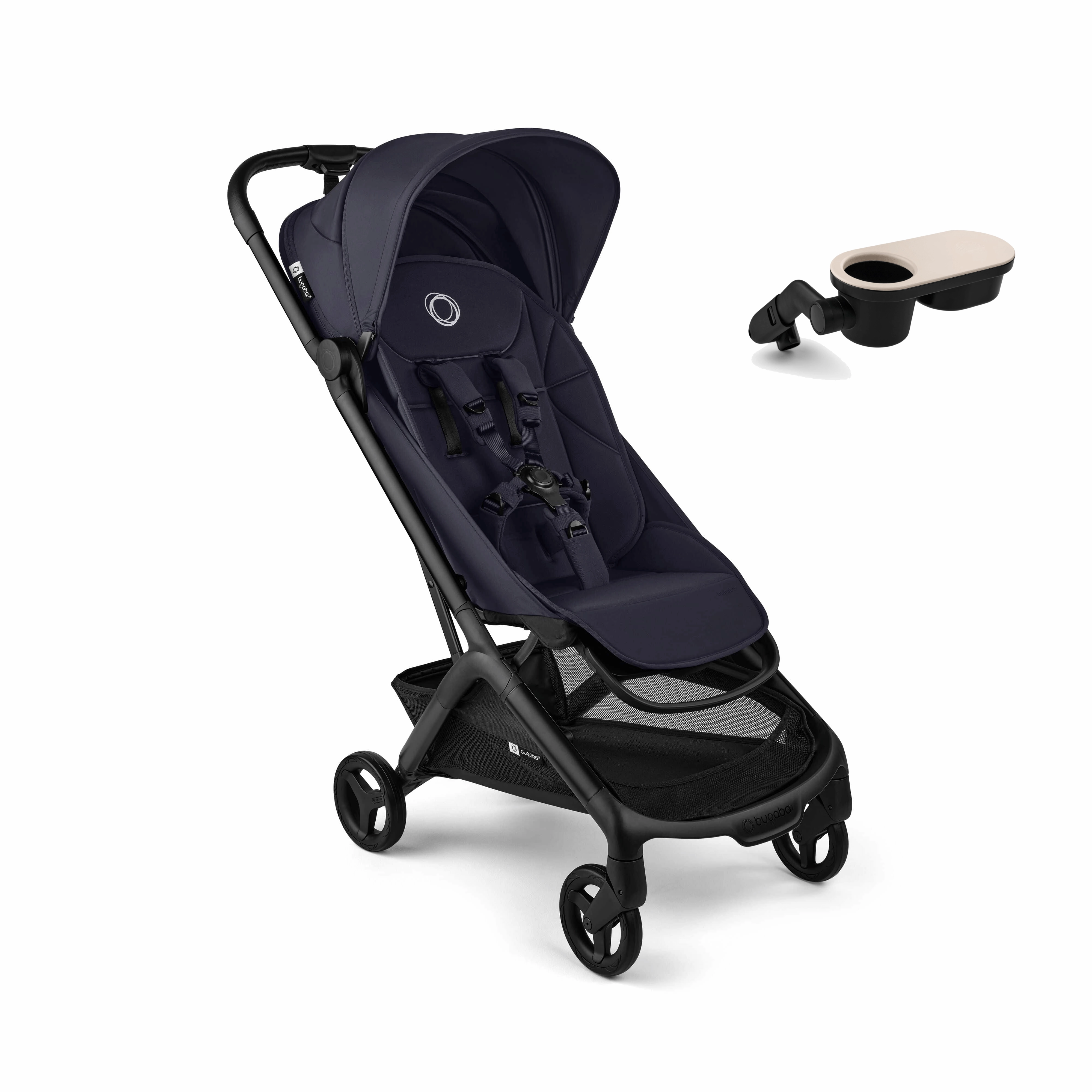Bugaboo Butterfly 2 Stroller with Snack Tray - Deep Indigo