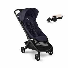 Bugaboo Butterfly 2 Stroller with Snack Tray - Deep Indigo