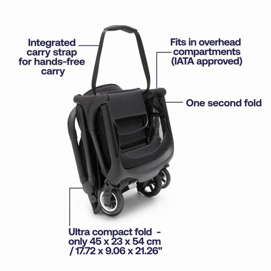 Bugaboo Butterfly Pushchair - Midnight Black