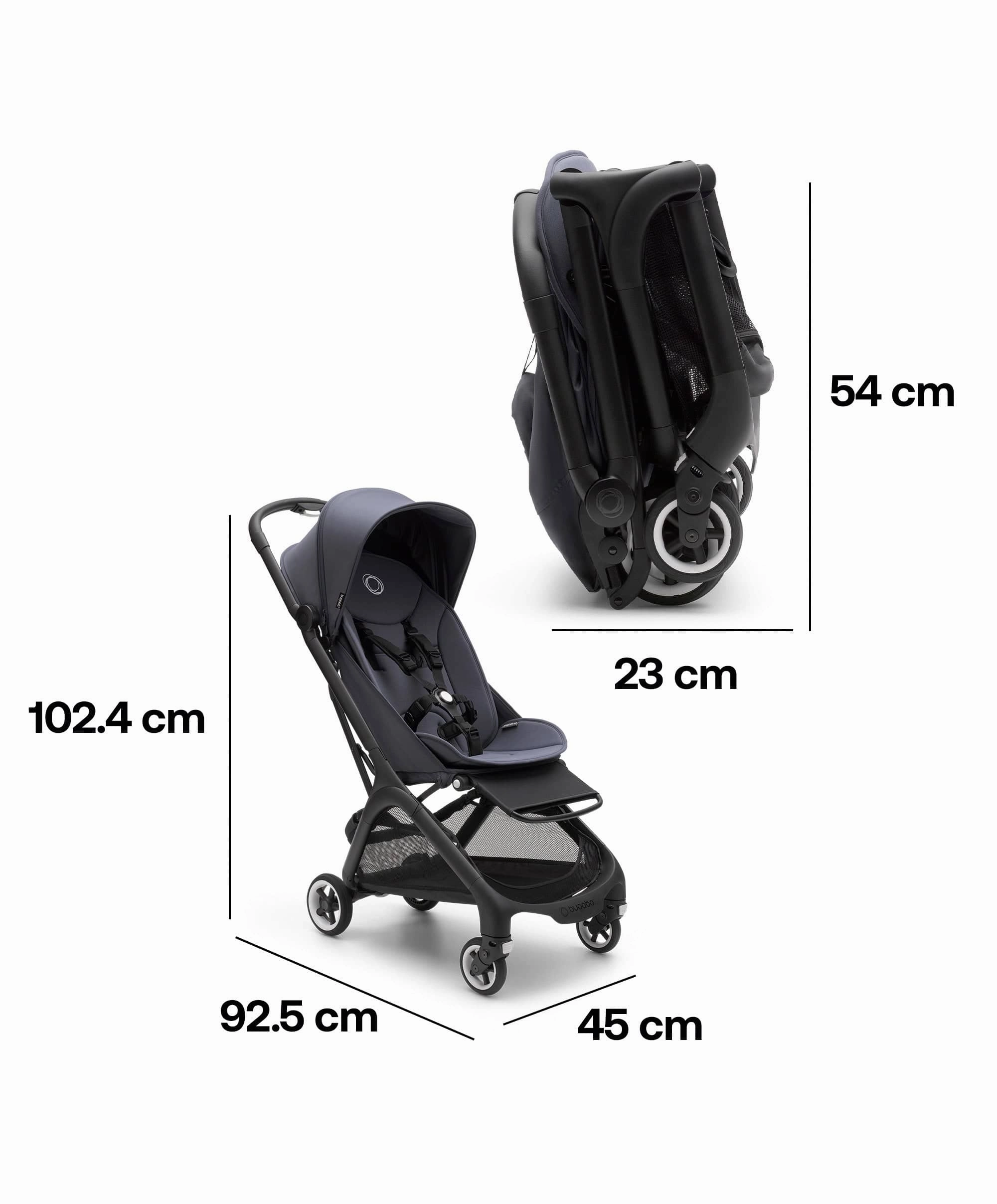 Bugaboo Butterfly Stroller - Stormy Blue
