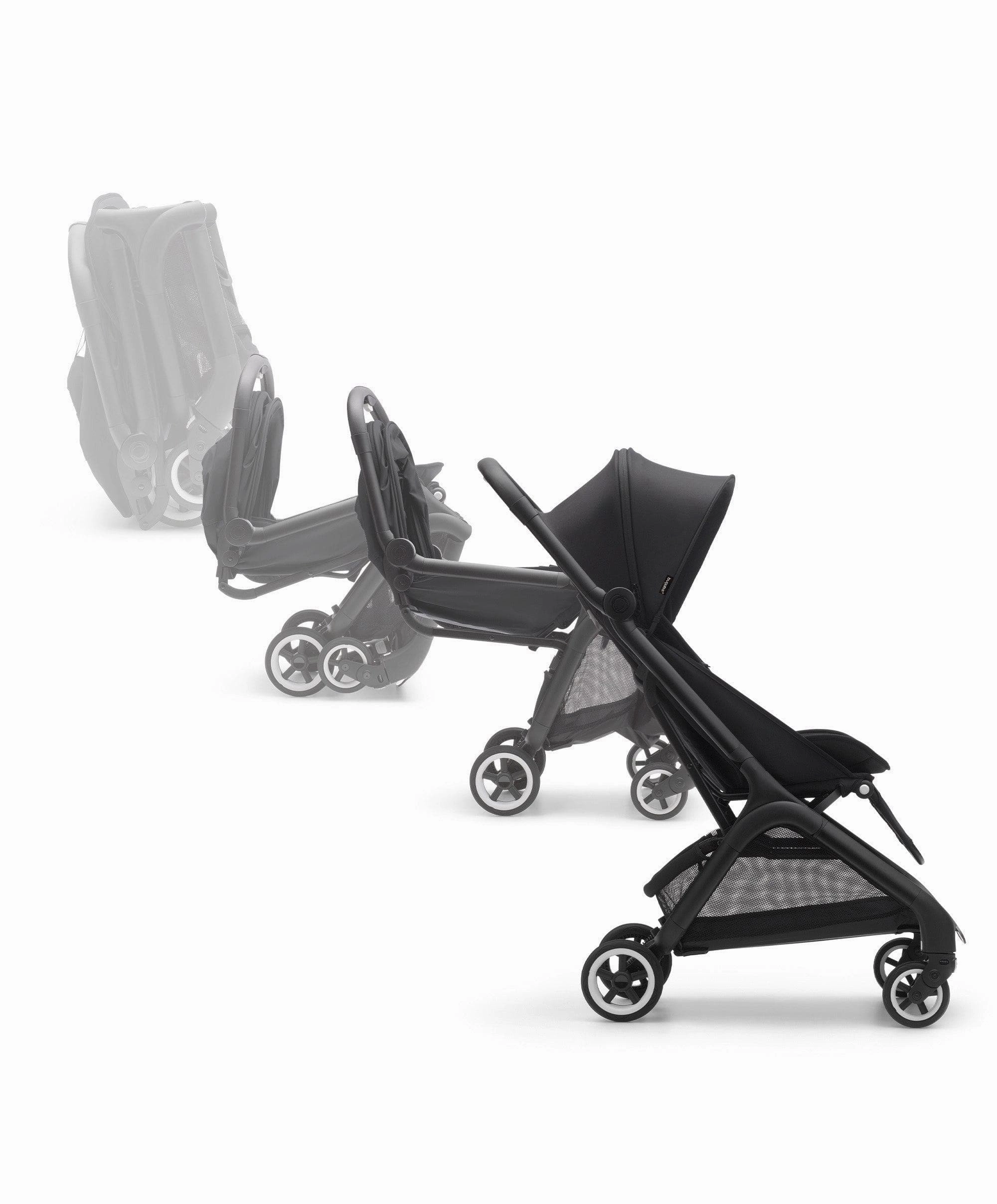 Bugaboo Butterfly Stroller & Bugaboo Butterfly Transport Bag Bundle - Midnight Black