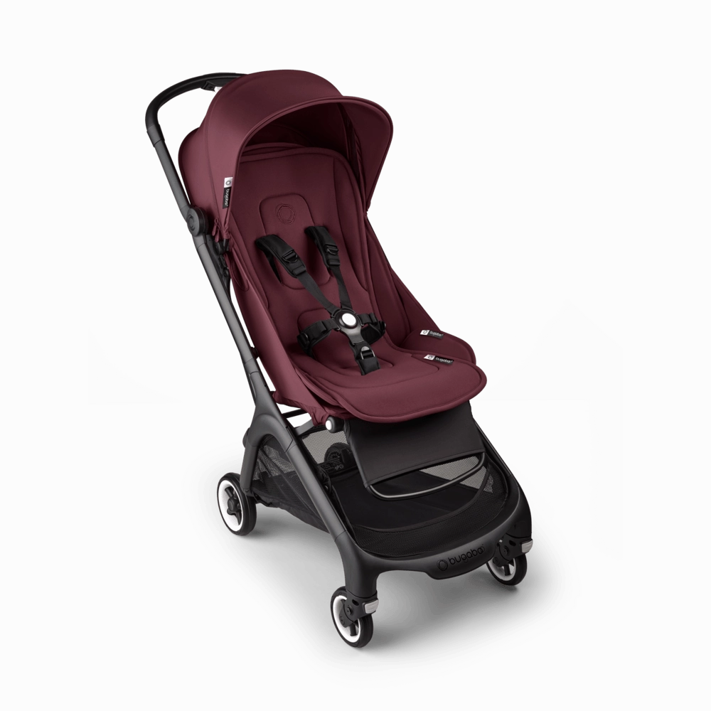 Bugaboo Butterfly Stroller with Bumper Bar - Dark Cherry