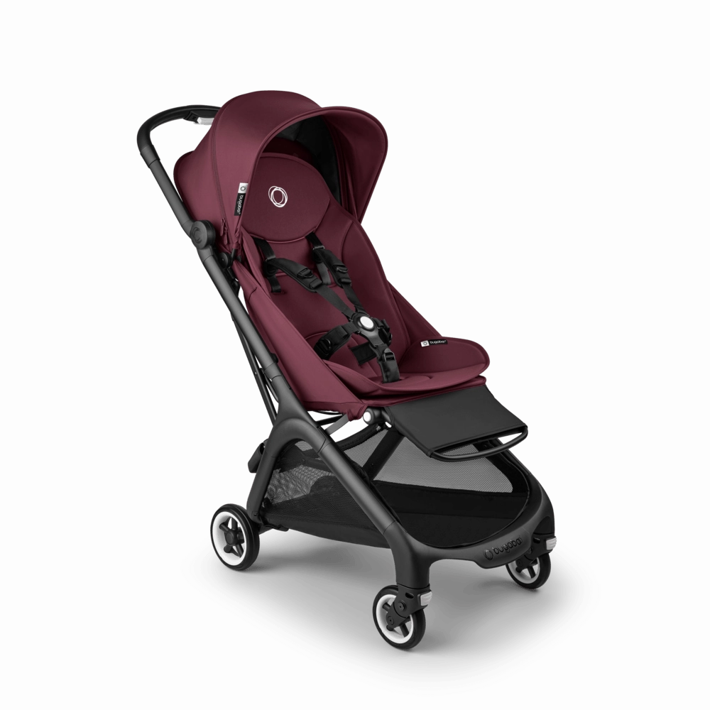 Bugaboo Butterfly Stroller with Bumper Bar - Dark Cherry