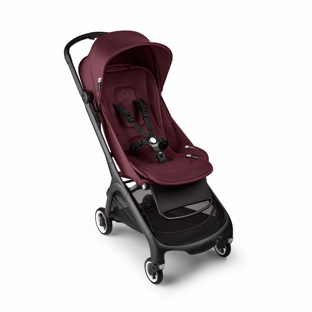 Bugaboo Butterfly Stroller with Bumper Bar - Dark Cherry