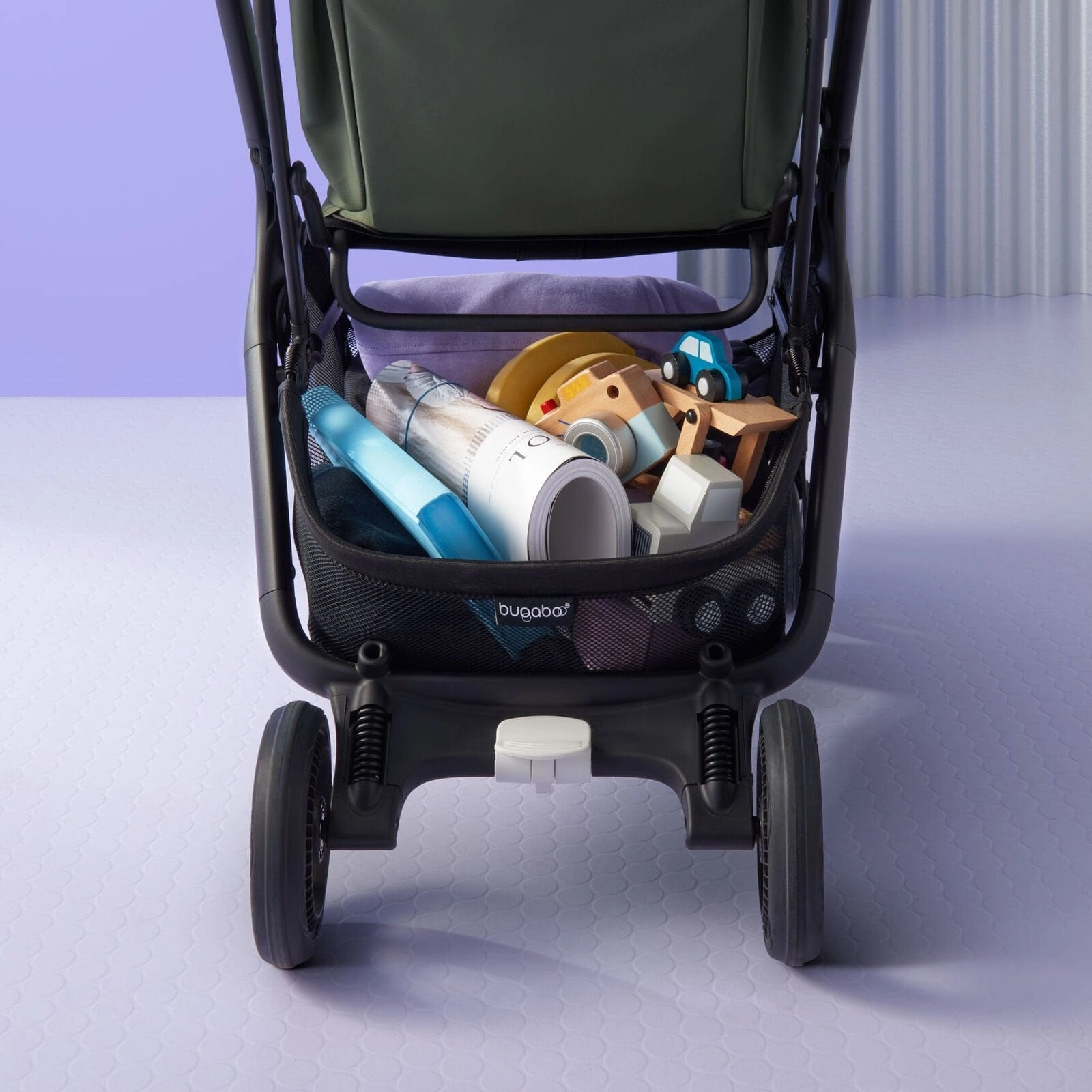Bugaboo Butterfly Stroller with Bumper Bar - Stormy Blue