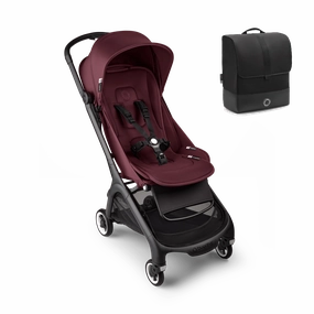 Bugaboo Butterfly Stroller with Travel Bag - Dark Cherry