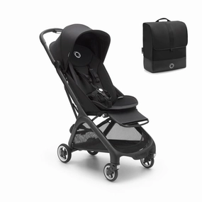Bugaboo Butterfly Stroller with Travel Bag - Midnight Black