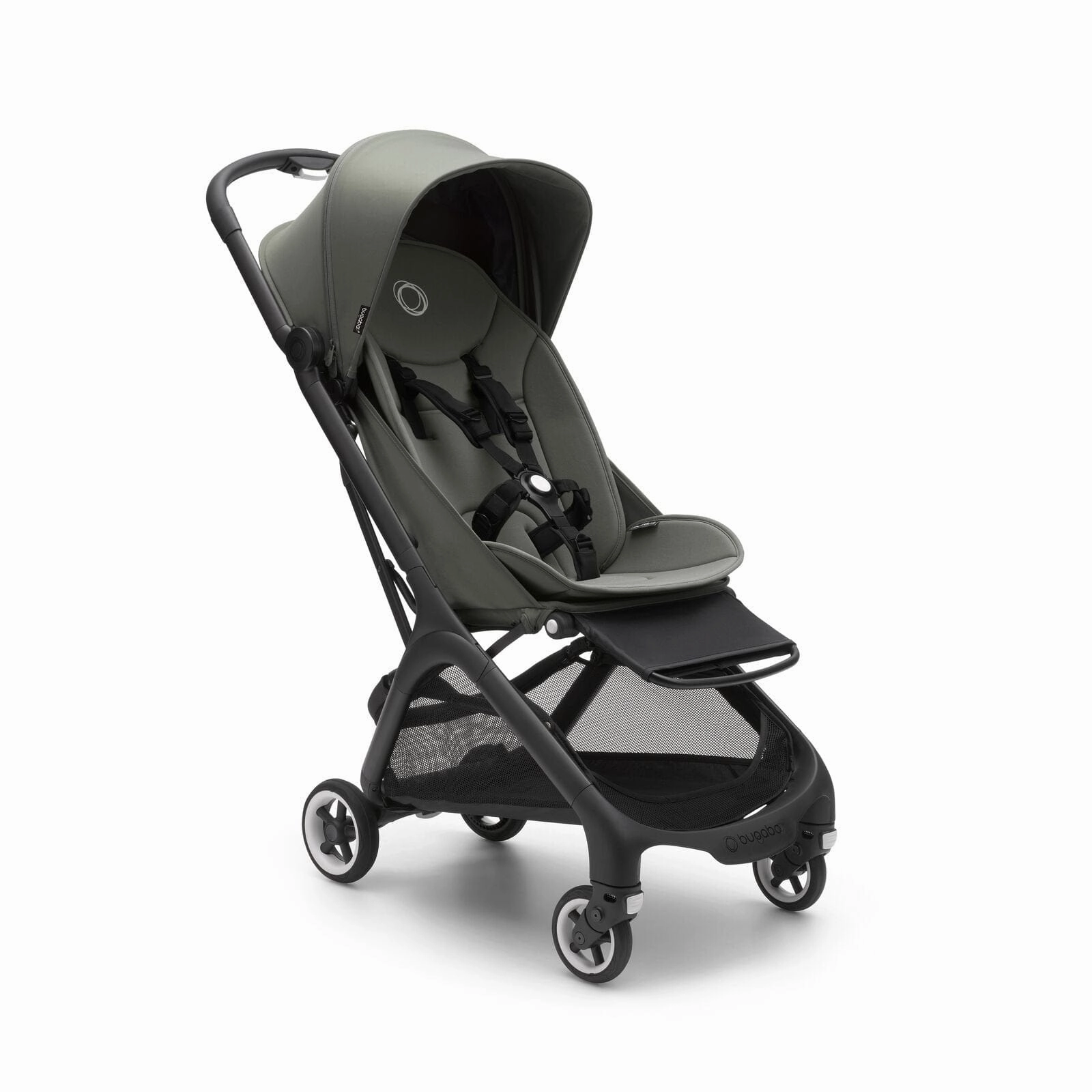 Bugaboo Butterfly Stroller with Travel Bag & Bumper Bar - Forest Green
