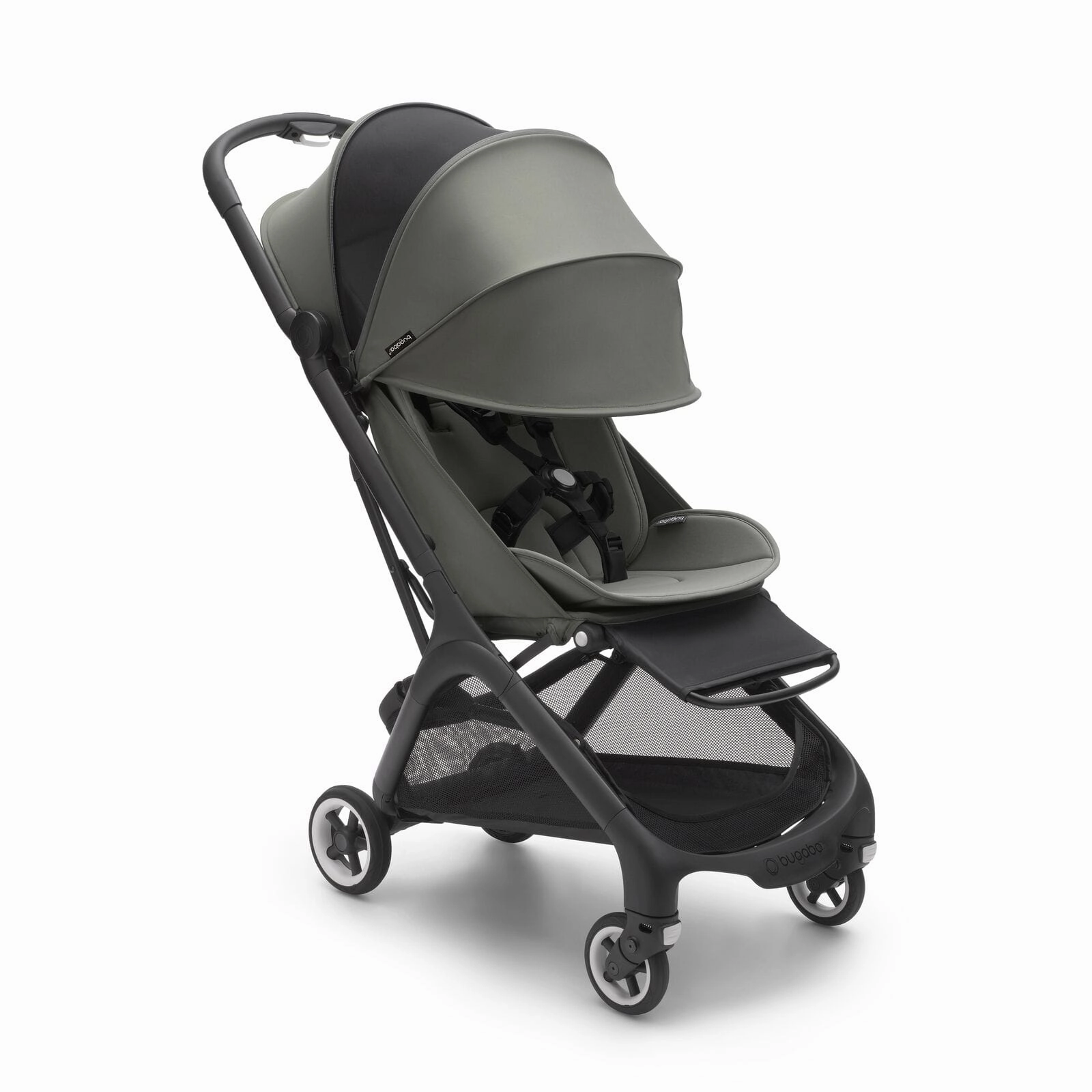 Bugaboo Butterfly Stroller with Travel Bag & Bumper Bar - Forest Green