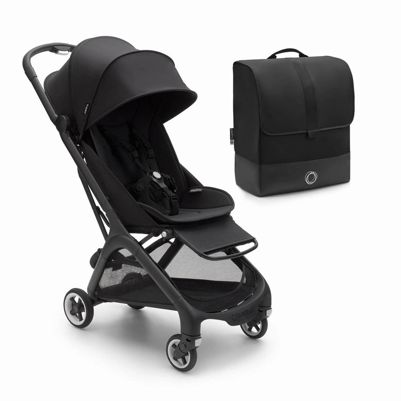 Bugaboo Butterfly Travel Pushchair - Black/Midnight Black