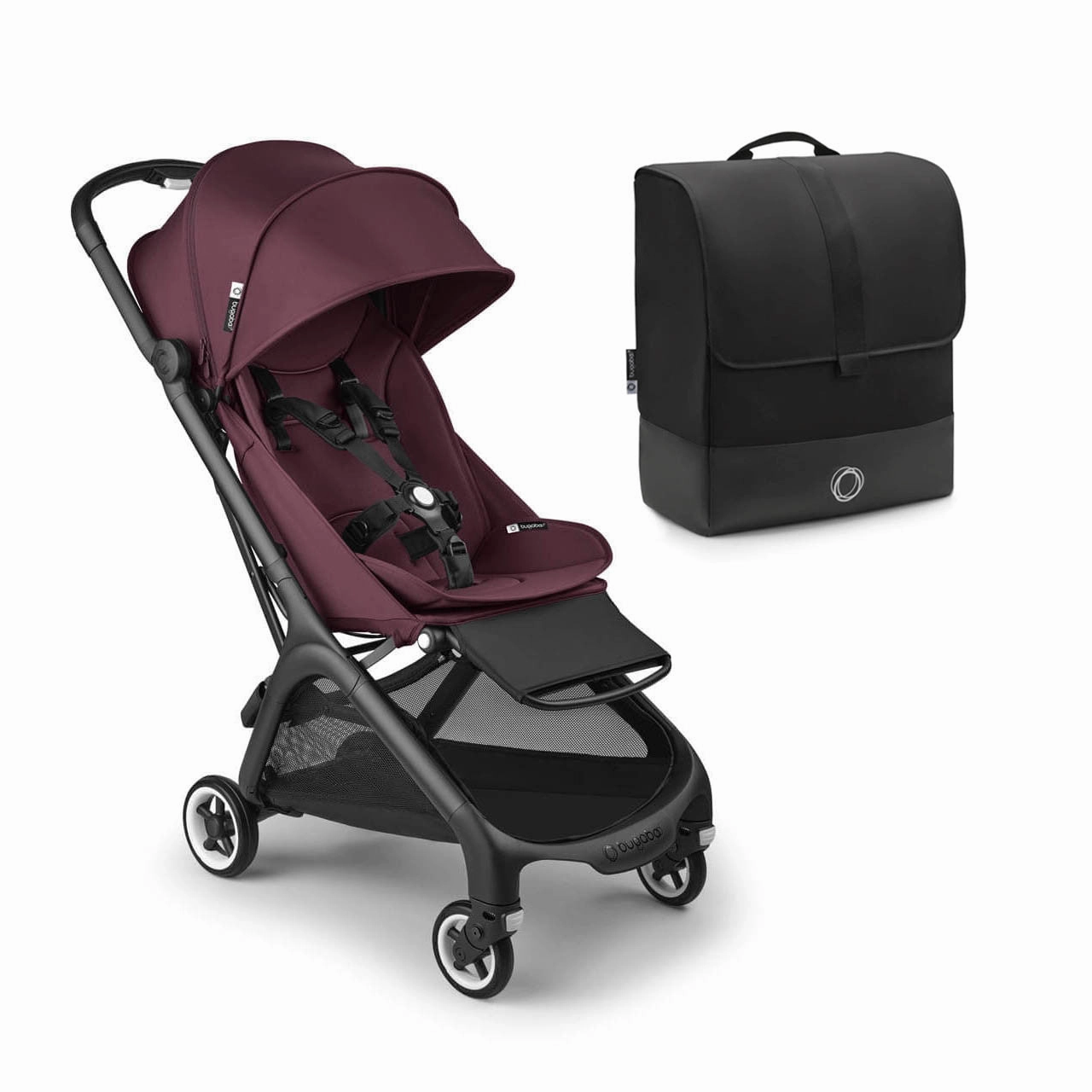 Bugaboo Butterfly Travel Pushchair - Dark Cherry