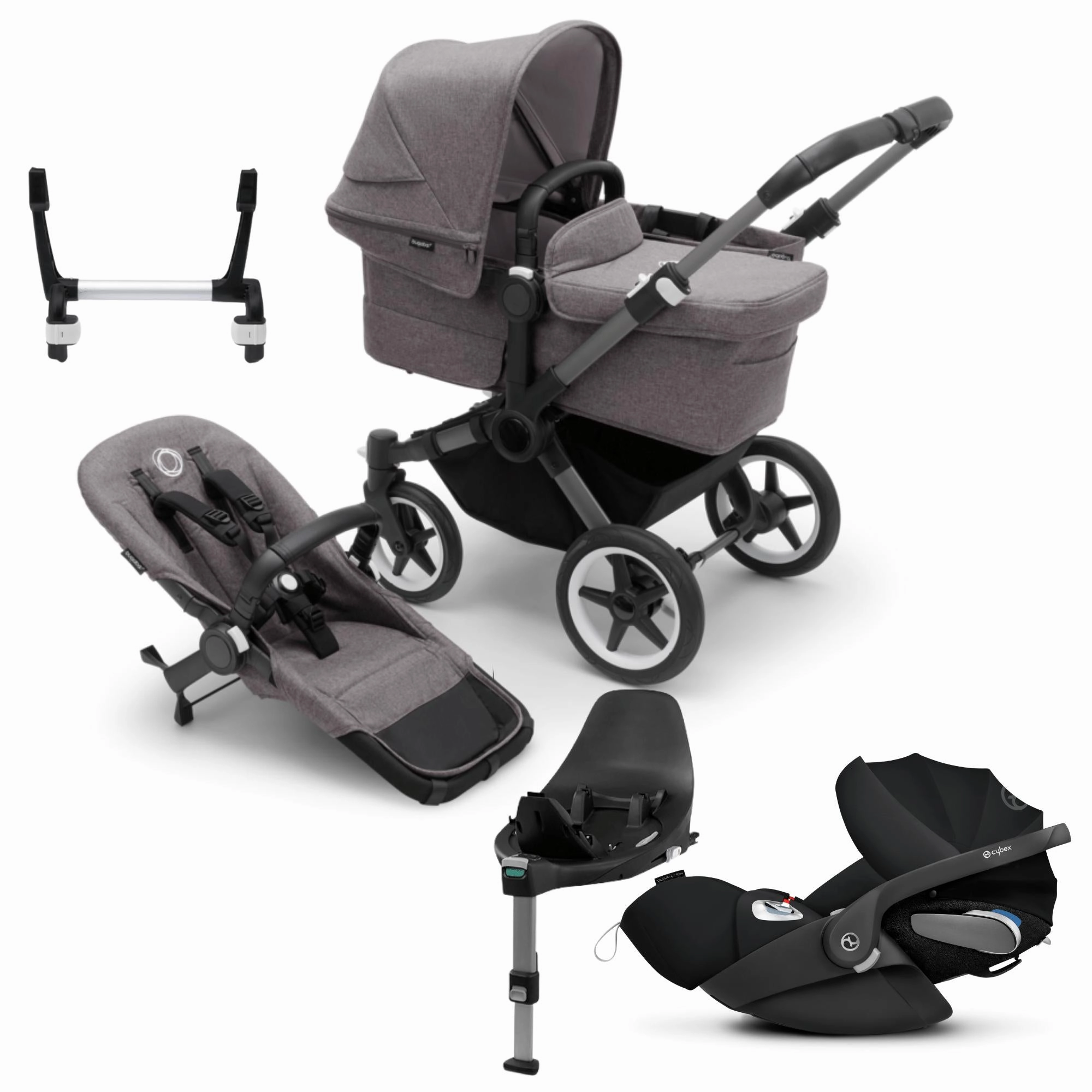 Bugaboo, Donkey 5 Complete Travel Bundle w/ Cloud T