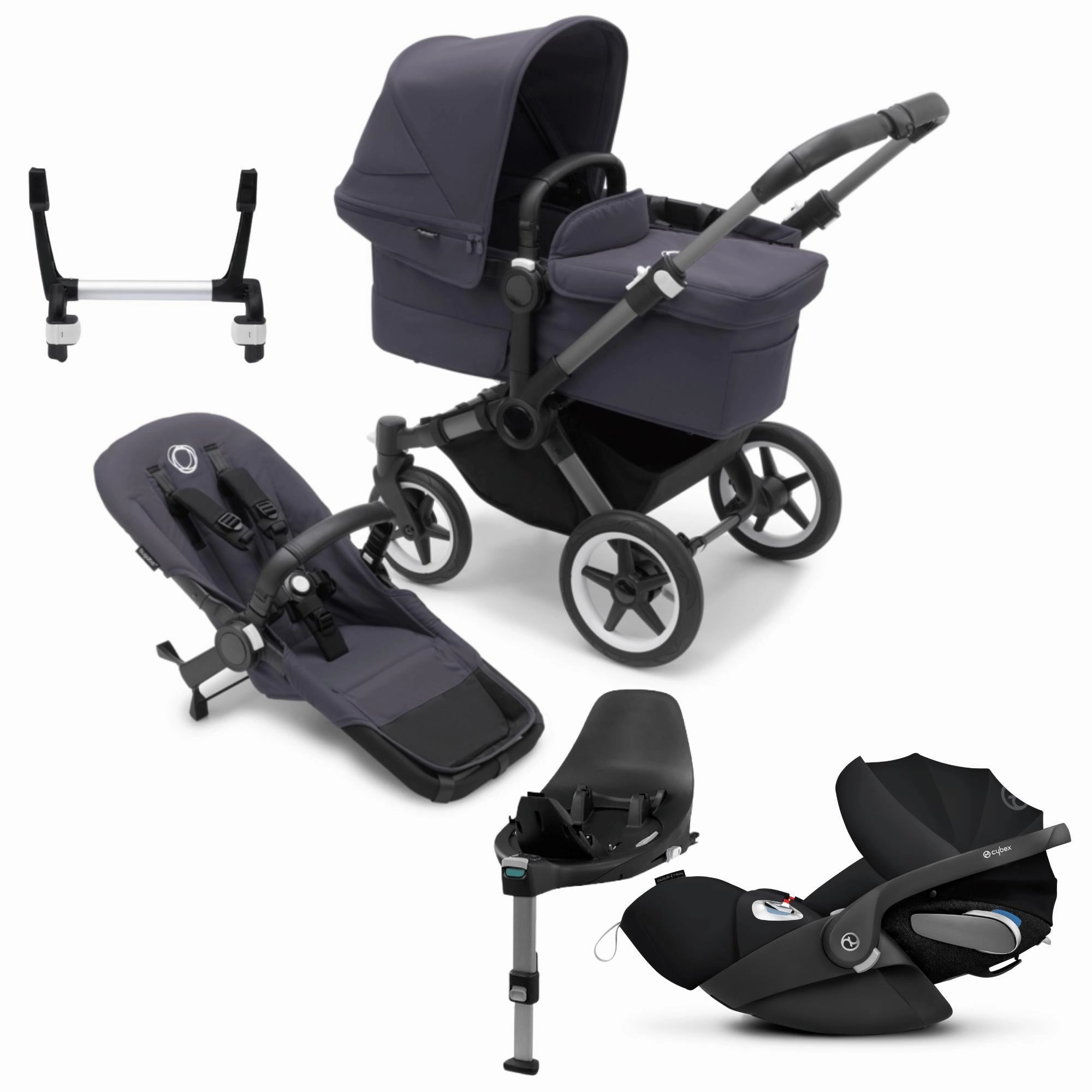 Bugaboo, Donkey 5 Complete Travel Bundle w/ Cloud T