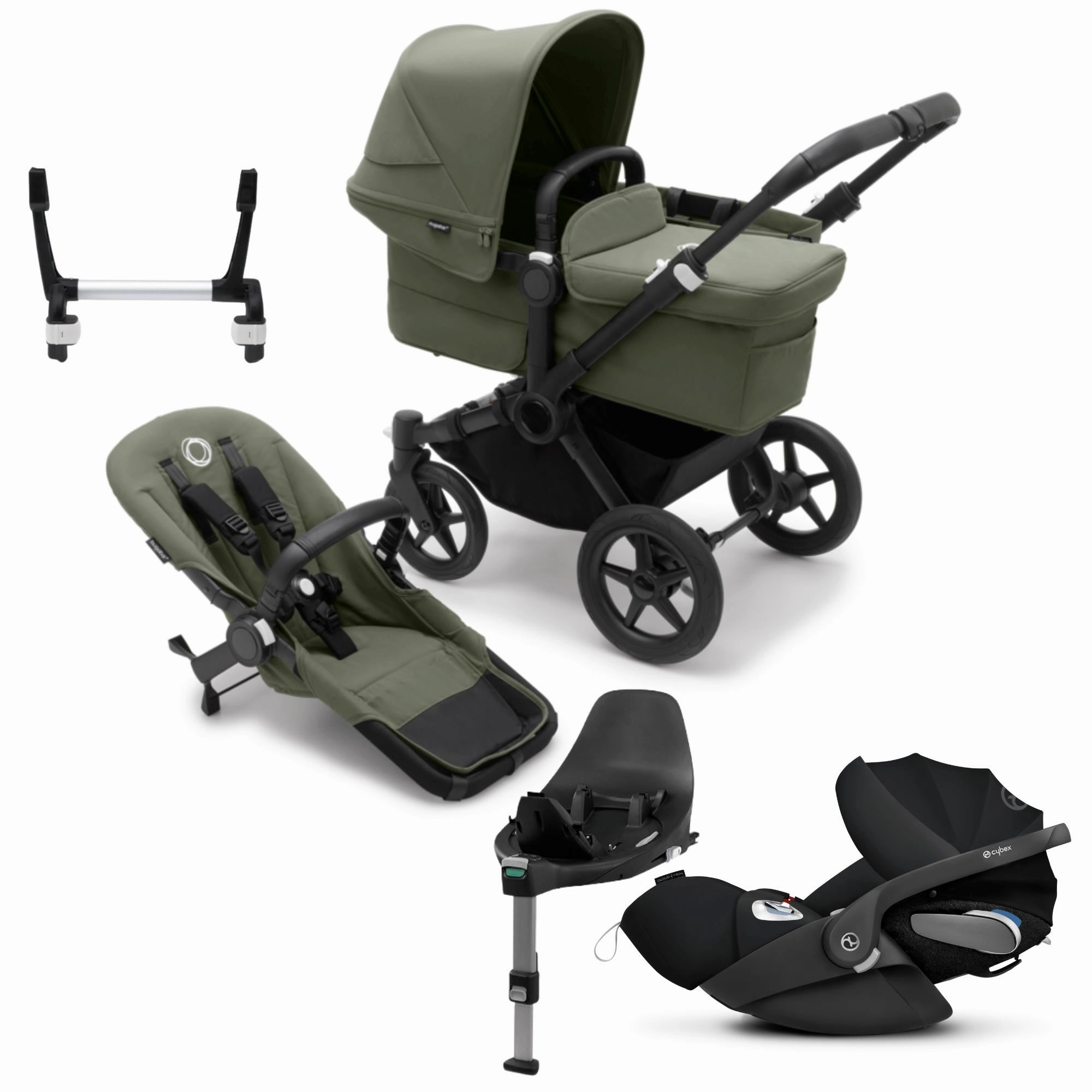 Bugaboo, Donkey 5 Complete Travel Bundle w/ Cloud T