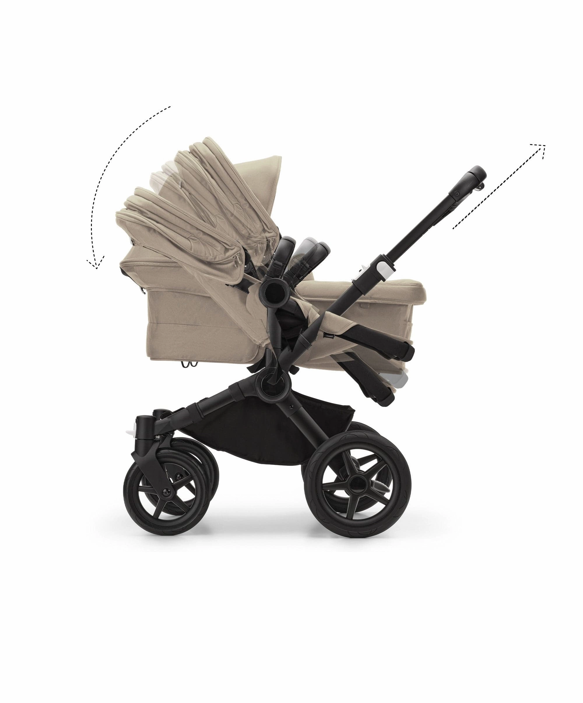 Bugaboo Donkey 5 Double Carrycot & Seat Pushchair - Desert Taupe