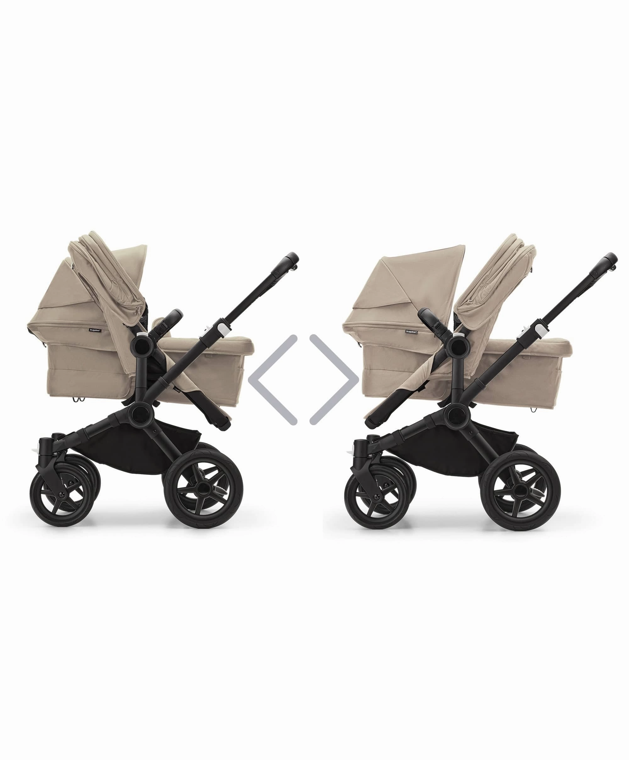 Bugaboo Donkey 5 Double Carrycot & Seat Pushchair - Desert Taupe
