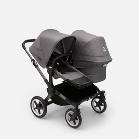 Bugaboo Donkey 5 Duo - Graphite/Grey Melange/Grey Melange