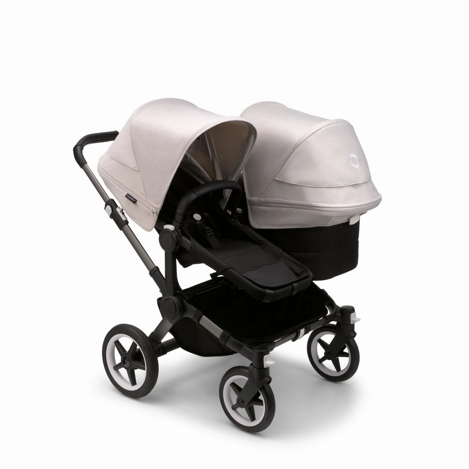 Bugaboo Donkey 5 Duo - Graphite/Midnight Black/Misty White