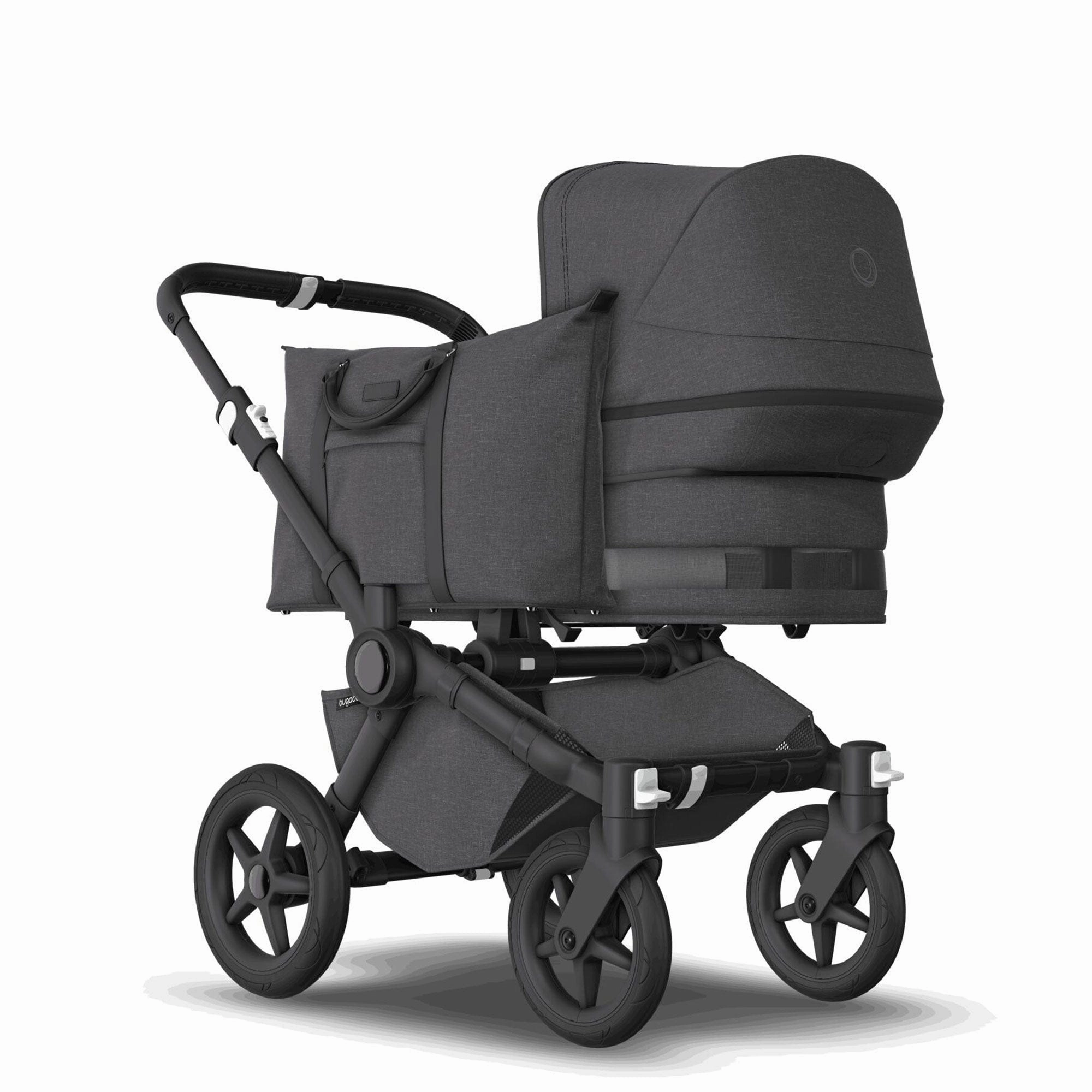 Bugaboo Donkey 5 Mono Cloud T Travel System - Grey Mlange