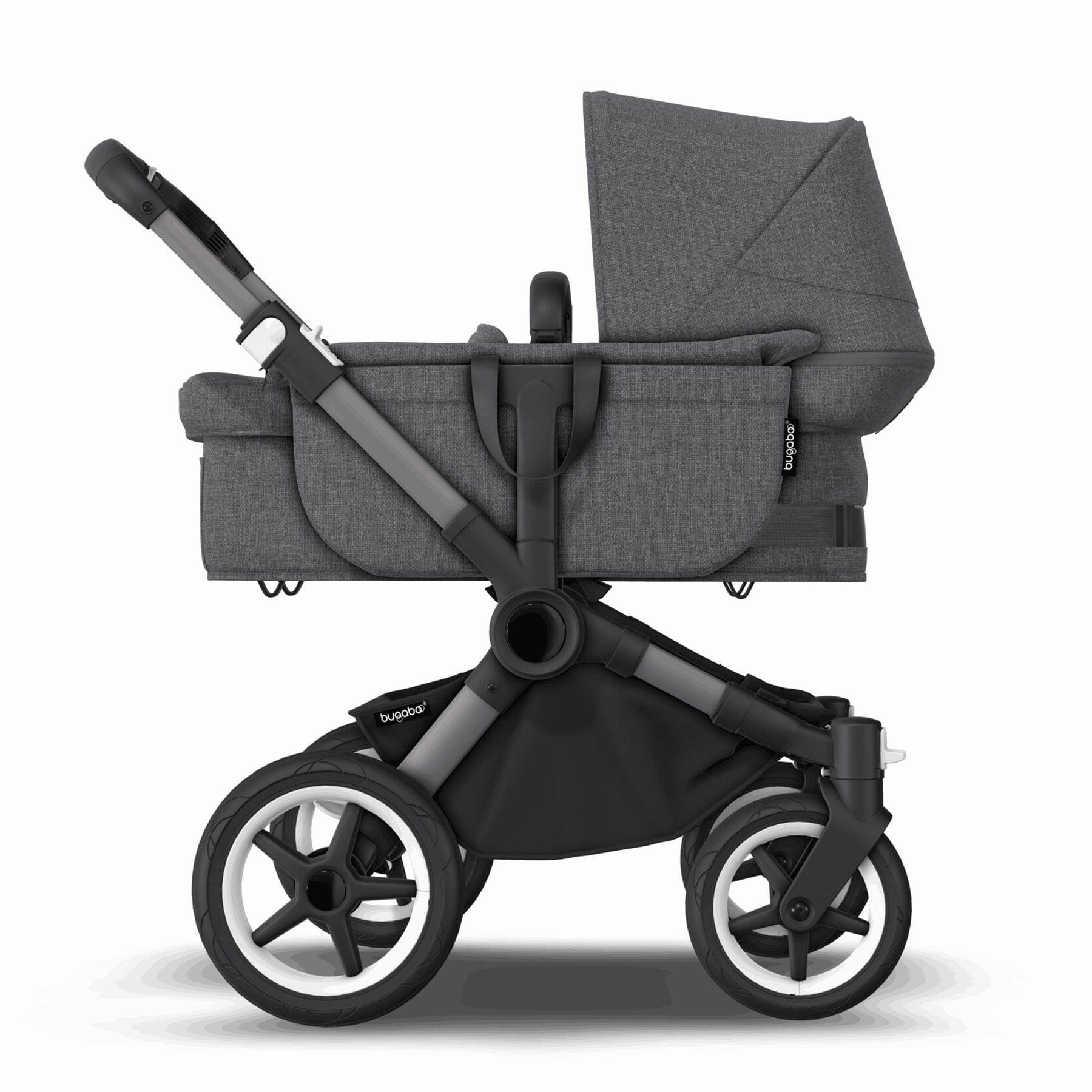 Bugaboo Donkey 5 Mono Cloud T Travel System - Grey Mlange