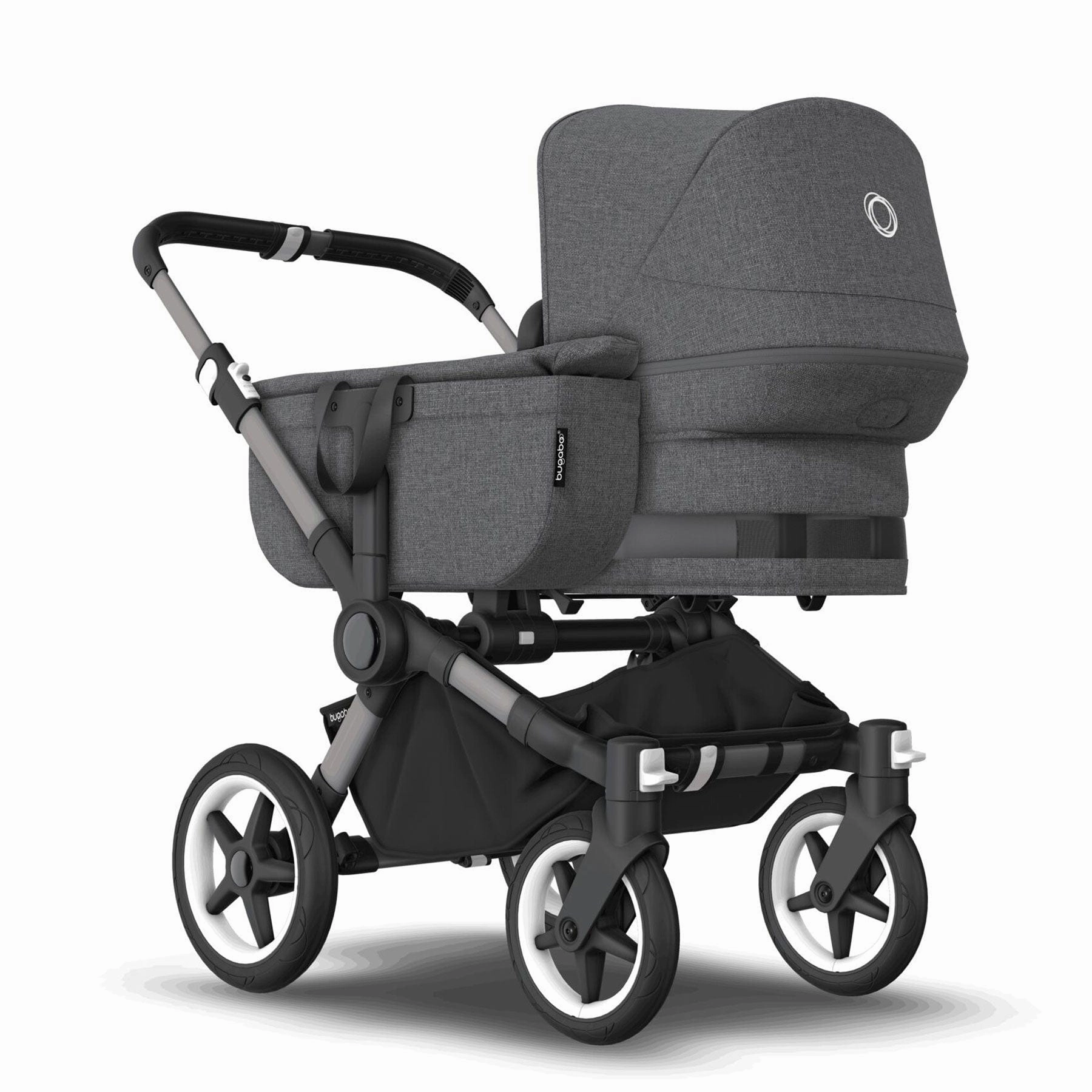 Bugaboo Donkey 5 Mono Cloud T Travel System - Grey Mlange