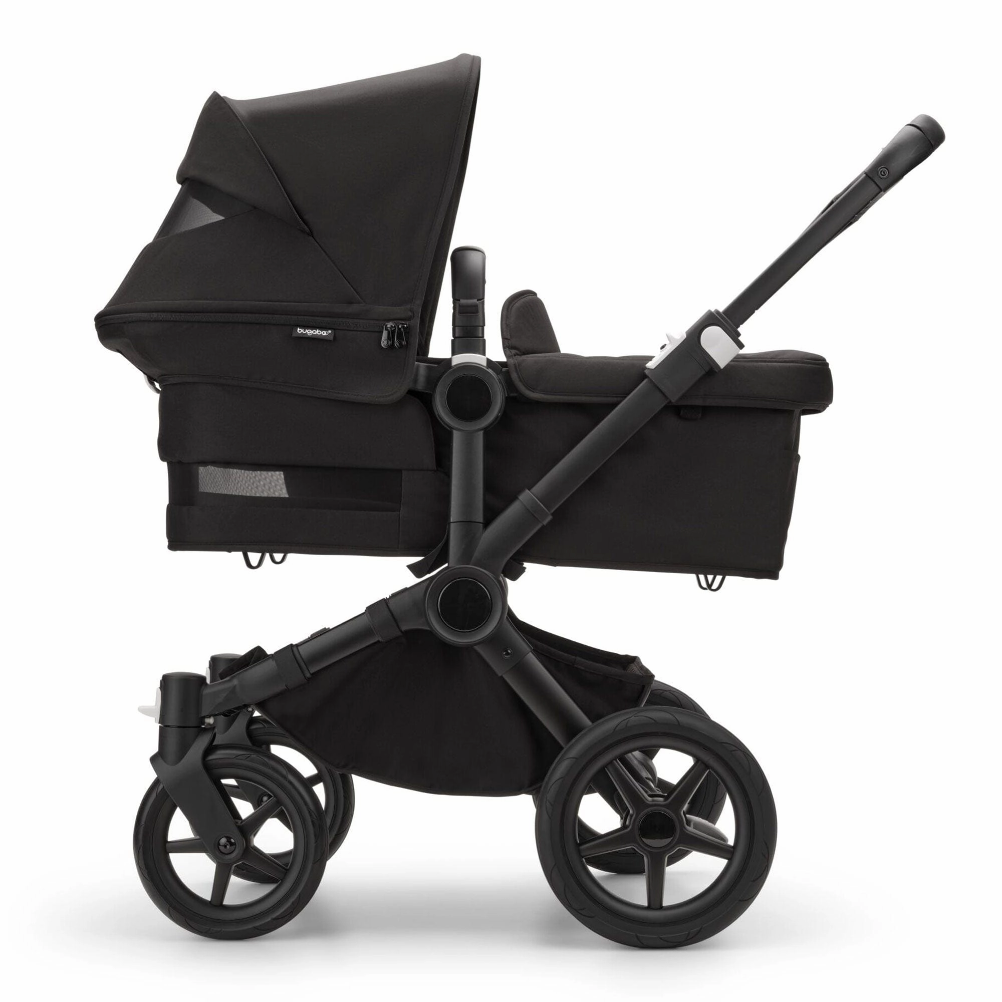 Bugaboo Donkey 5 Mono Cloud T Travel System - Midnight Black