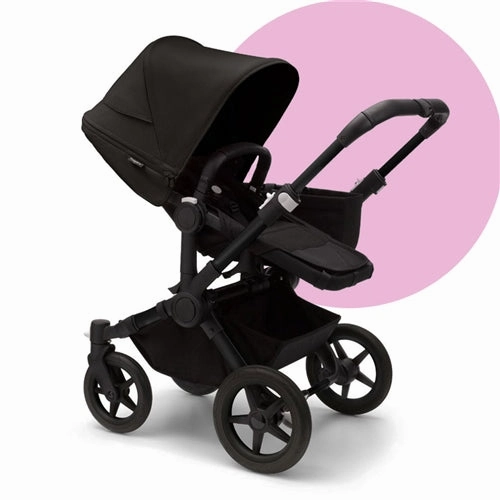 Bugaboo Donkey 5 mono complete Black-Midnight black