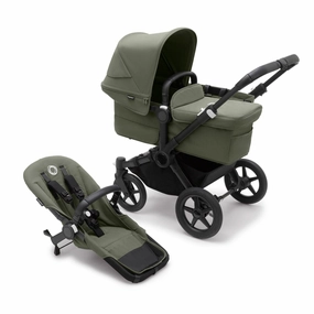 Bugaboo Donkey 5 Mono Complete Pushchair - Black/Forest Green