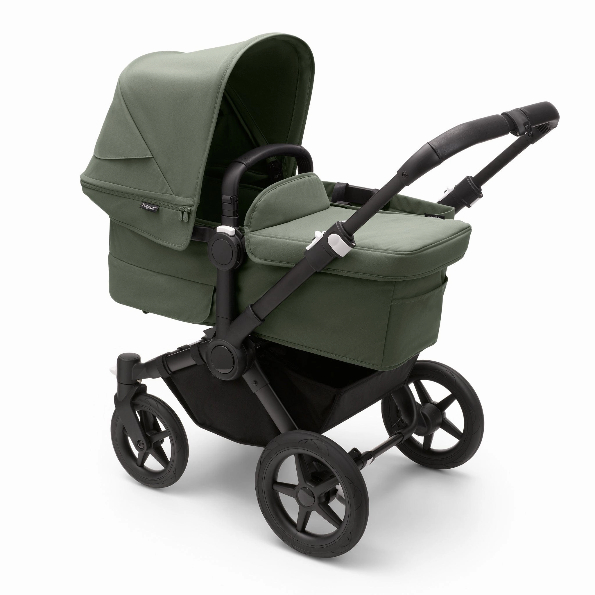 Bugaboo Donkey 5 Mono Complete Pushchair - Black/Forest Green