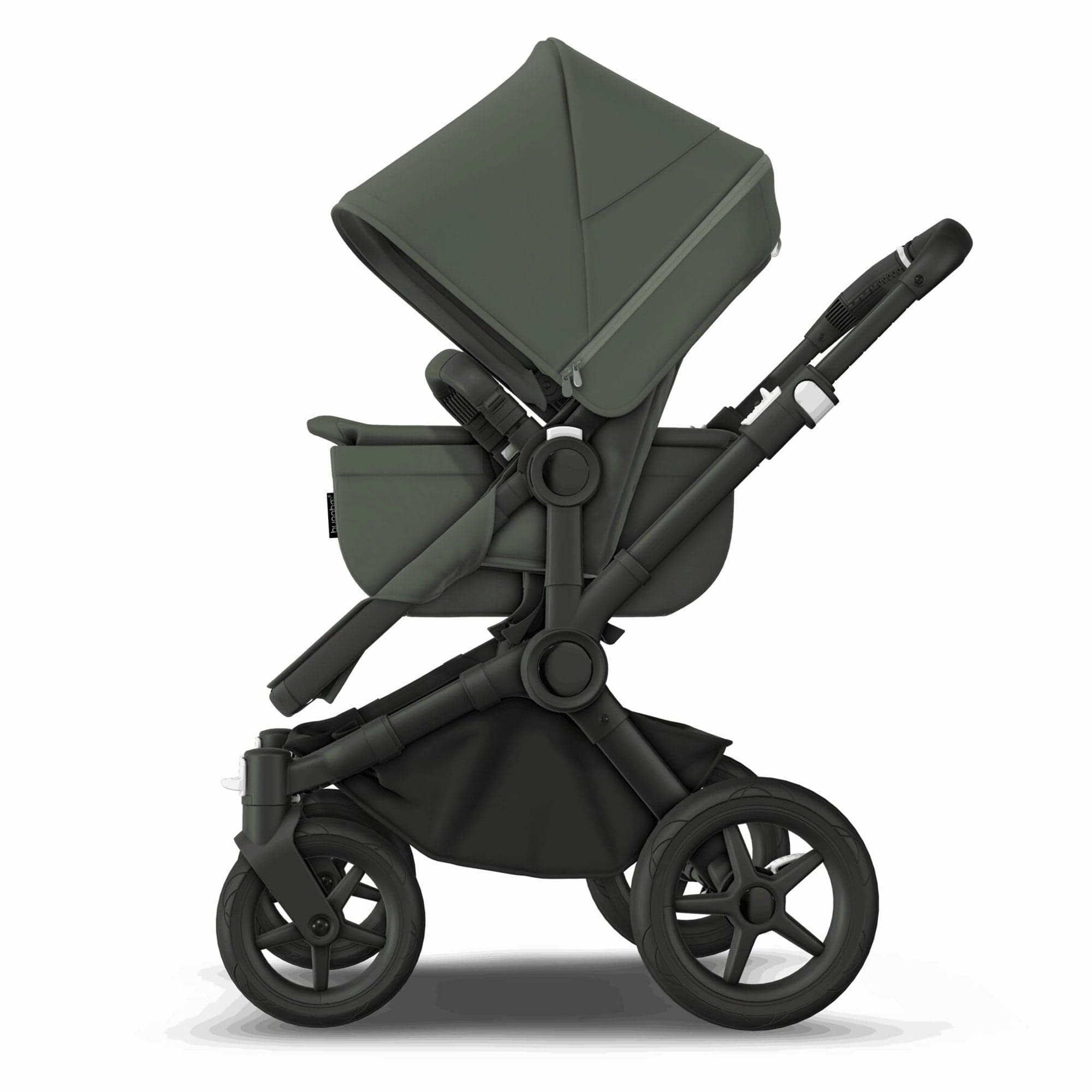 Bugaboo Donkey 5 Mono Complete Pushchair - Black/Forest Green