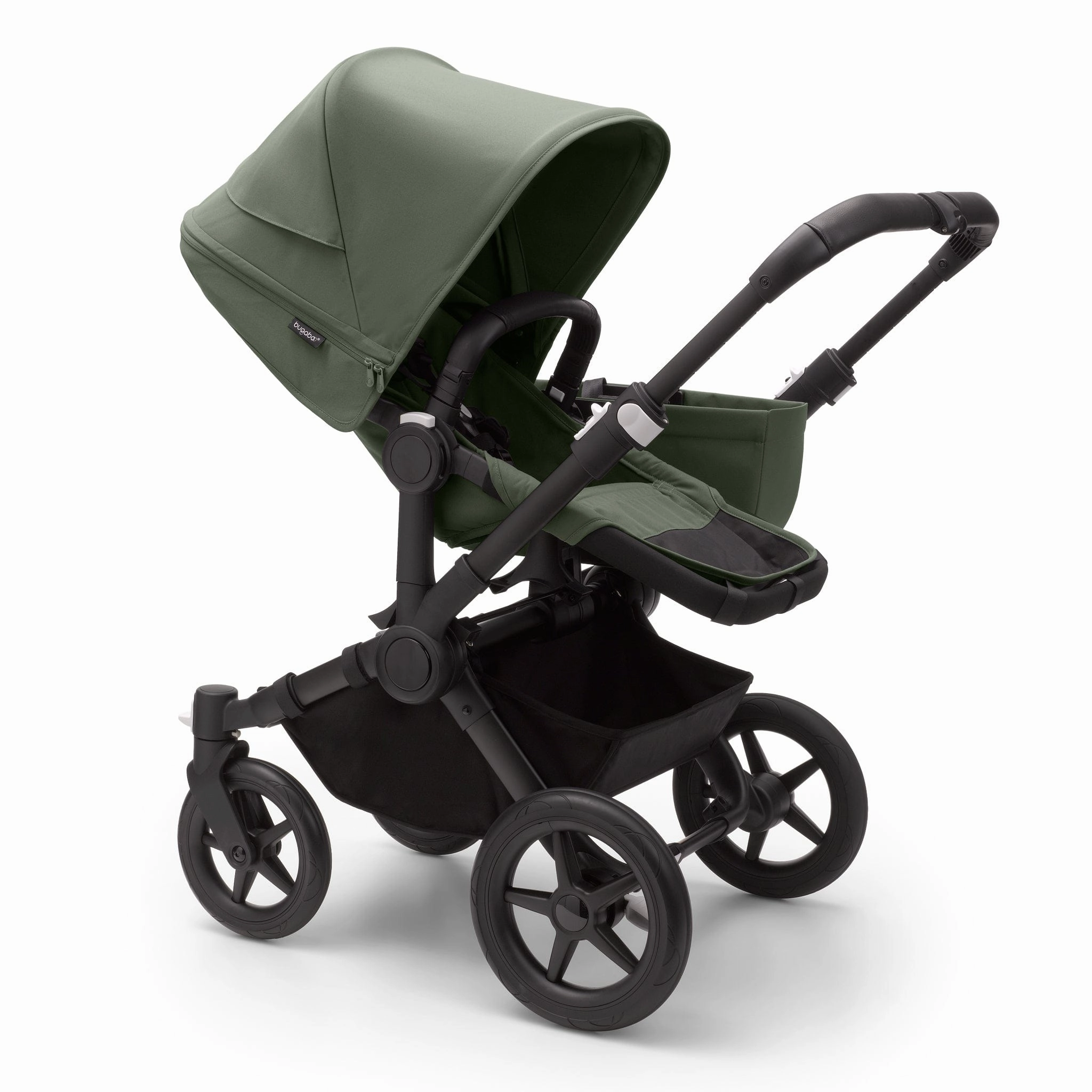 Bugaboo Donkey 5 Mono Complete Pushchair - Black/Forest Green