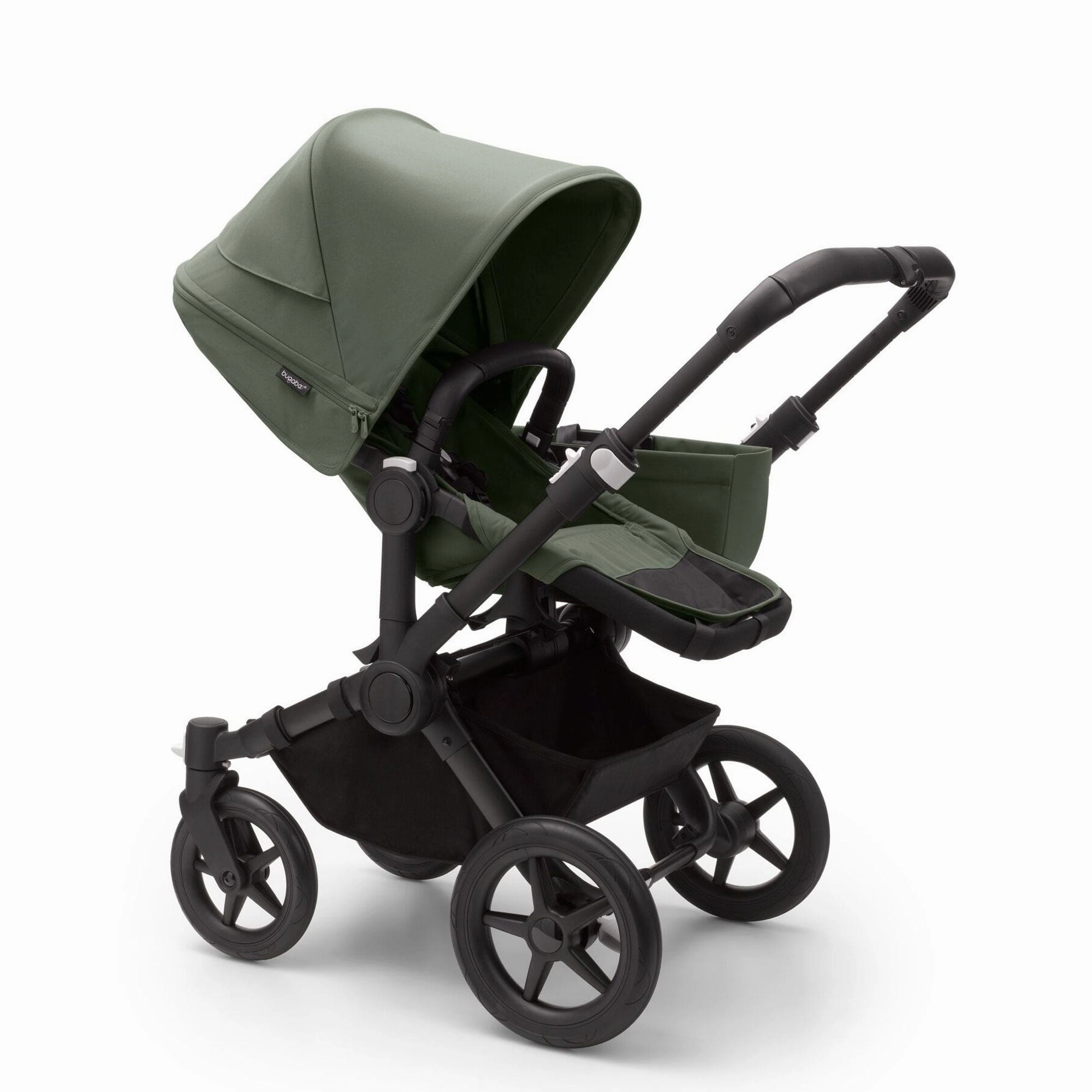 Bugaboo Donkey 5 Mono Complete Pushchair - Black/Forest Green