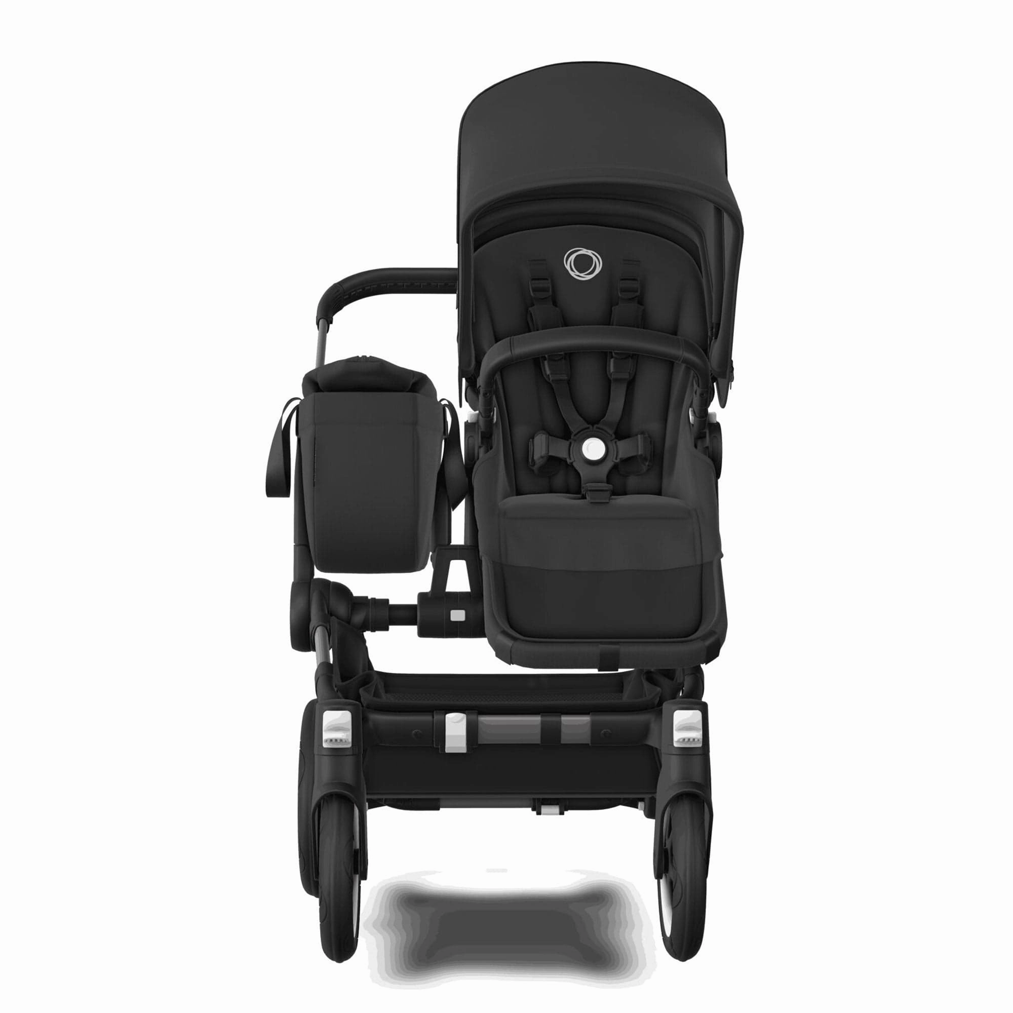Bugaboo Donkey 5 Mono Complete Pushchair - Black/Midnight Black