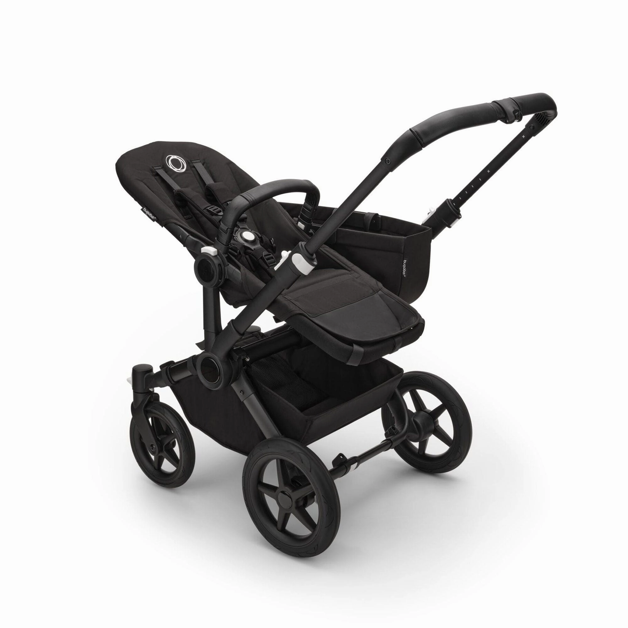 Bugaboo Donkey 5 Mono Complete Pushchair - Black/Midnight Black