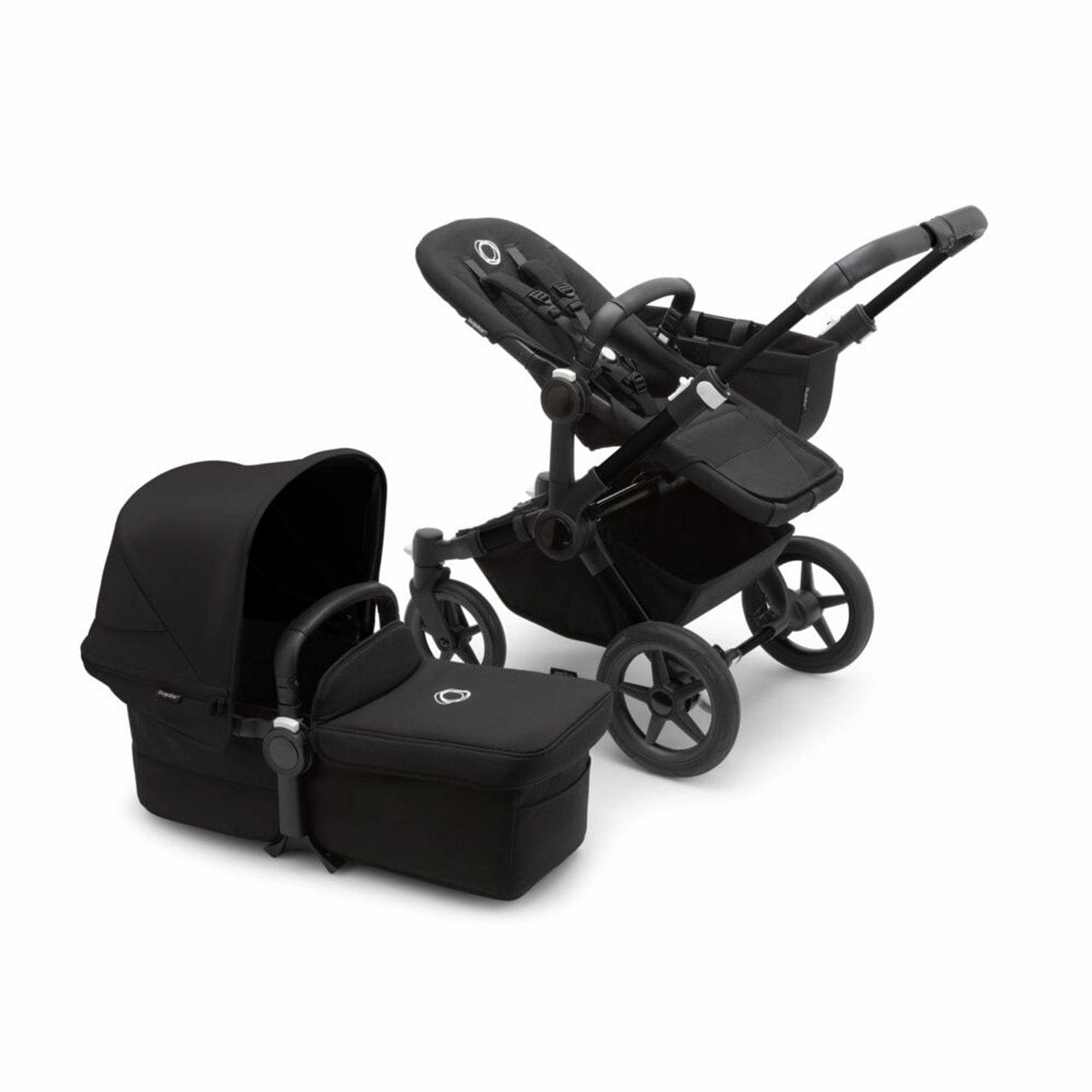 Bugaboo Donkey 5 Mono Complete Pushchair - Black/Midnight Black