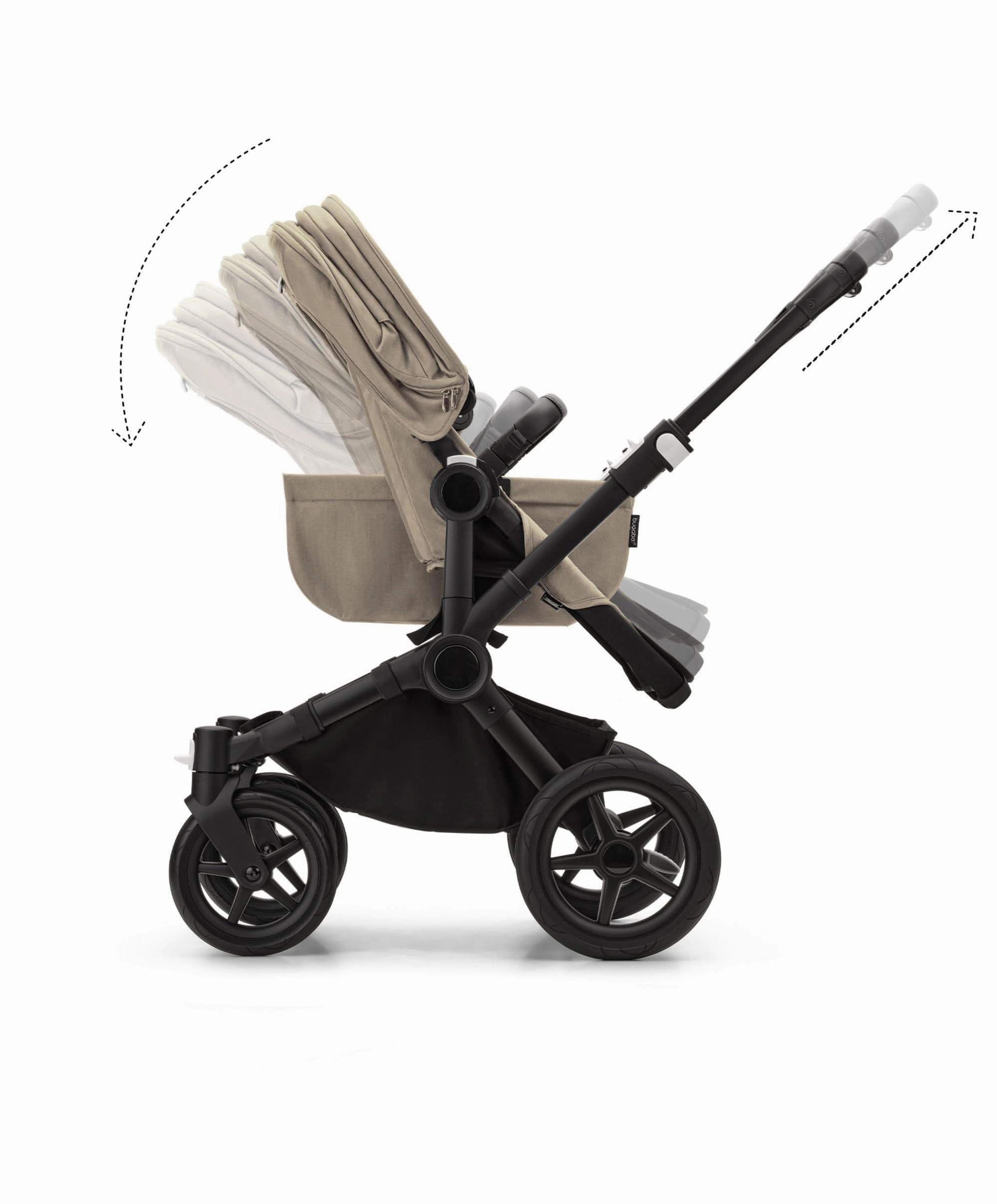 Bugaboo Donkey 5 Mono Complete Pushchair & Carrycot - Desert Taupe