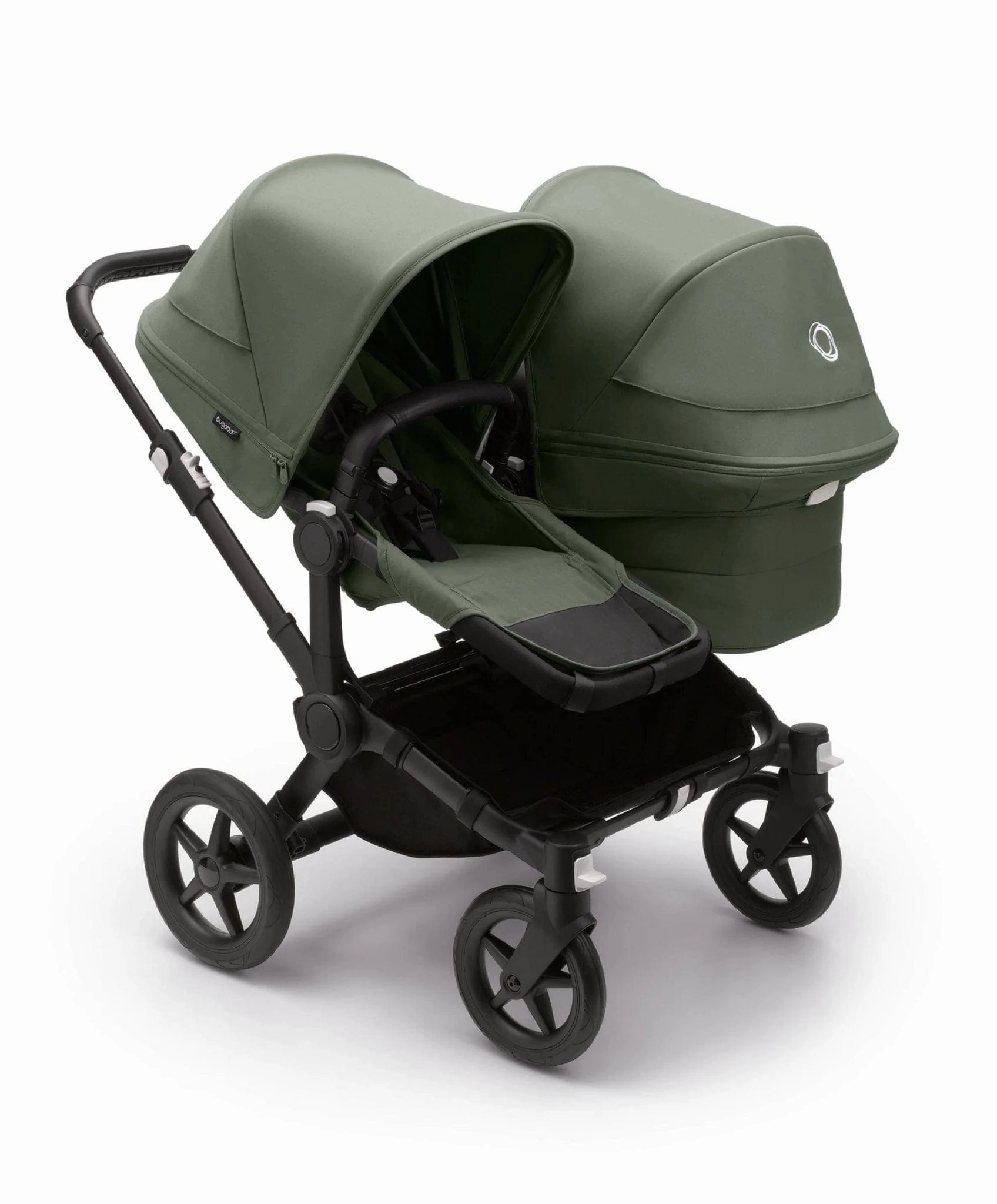 Bugaboo Donkey 5 Twin - Black / Forest Green