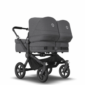Bugaboo Donkey 5 Twin - Black / Grey Melange