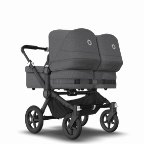 Bugaboo Donkey 5 Twin - Black / Grey Melange