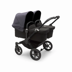 Bugaboo Donkey 5 Twin - Black/Midnight Black/Stormy Blue