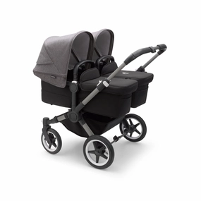 Bugaboo Donkey 5 Twin - Graphite/Midnight Black/Grey Melange