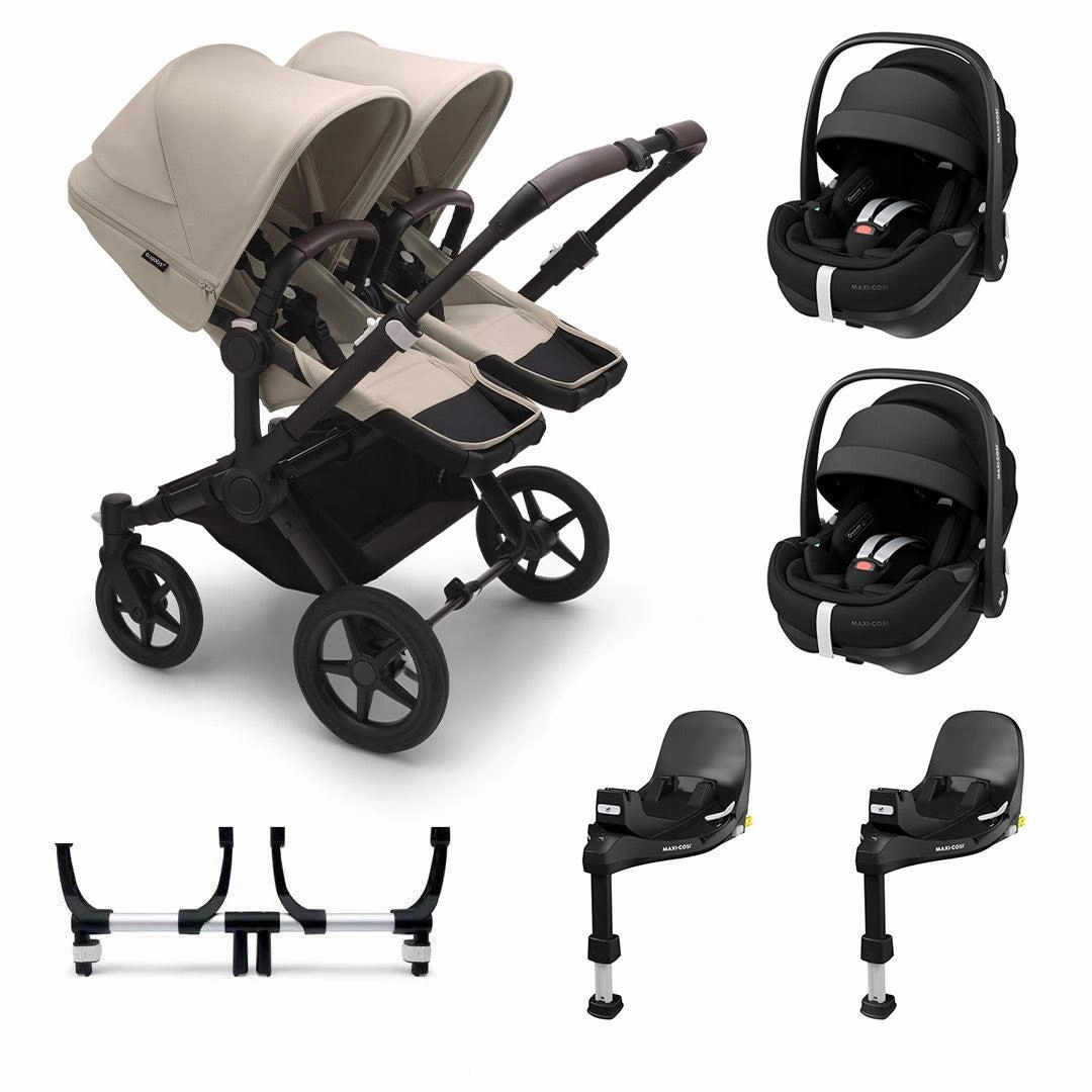 Bugaboo Donkey 5 Twin Complete   Pebble 360 Pro 2 Travel System