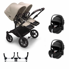 Bugaboo Donkey 5 Twin Complete   Pebble 360 Pro 2 Travel System