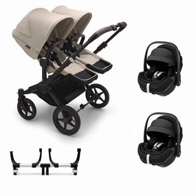 Bugaboo Donkey 5 Twin Complete   Pebble 360 Pro 2 Travel System