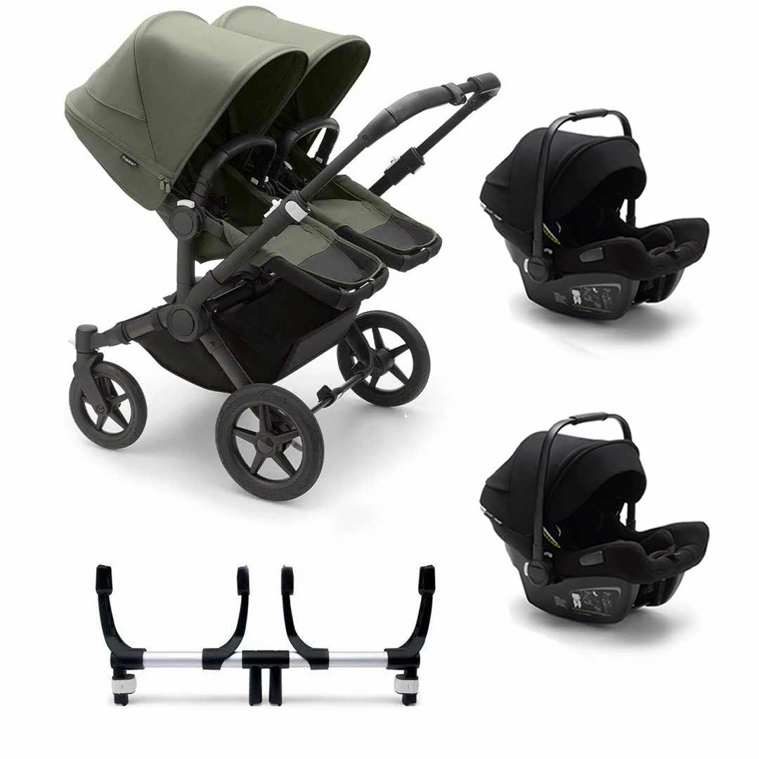 Bugaboo Donkey 5 Twin Complete   Turtle Air Travel System