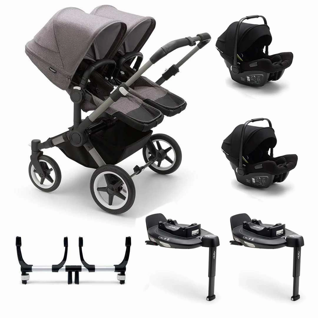 Bugaboo Donkey 5 Twin Complete   Turtle Air Travel System