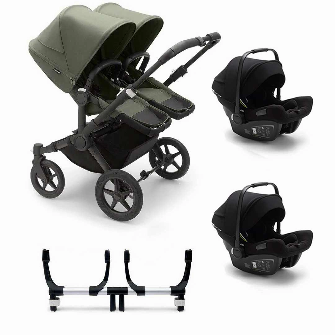 Bugaboo Donkey 5 Twin Complete   Turtle Air Travel System